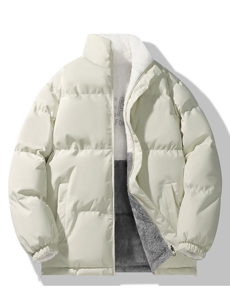 Frank | Omkeerbare teddyfleece jas