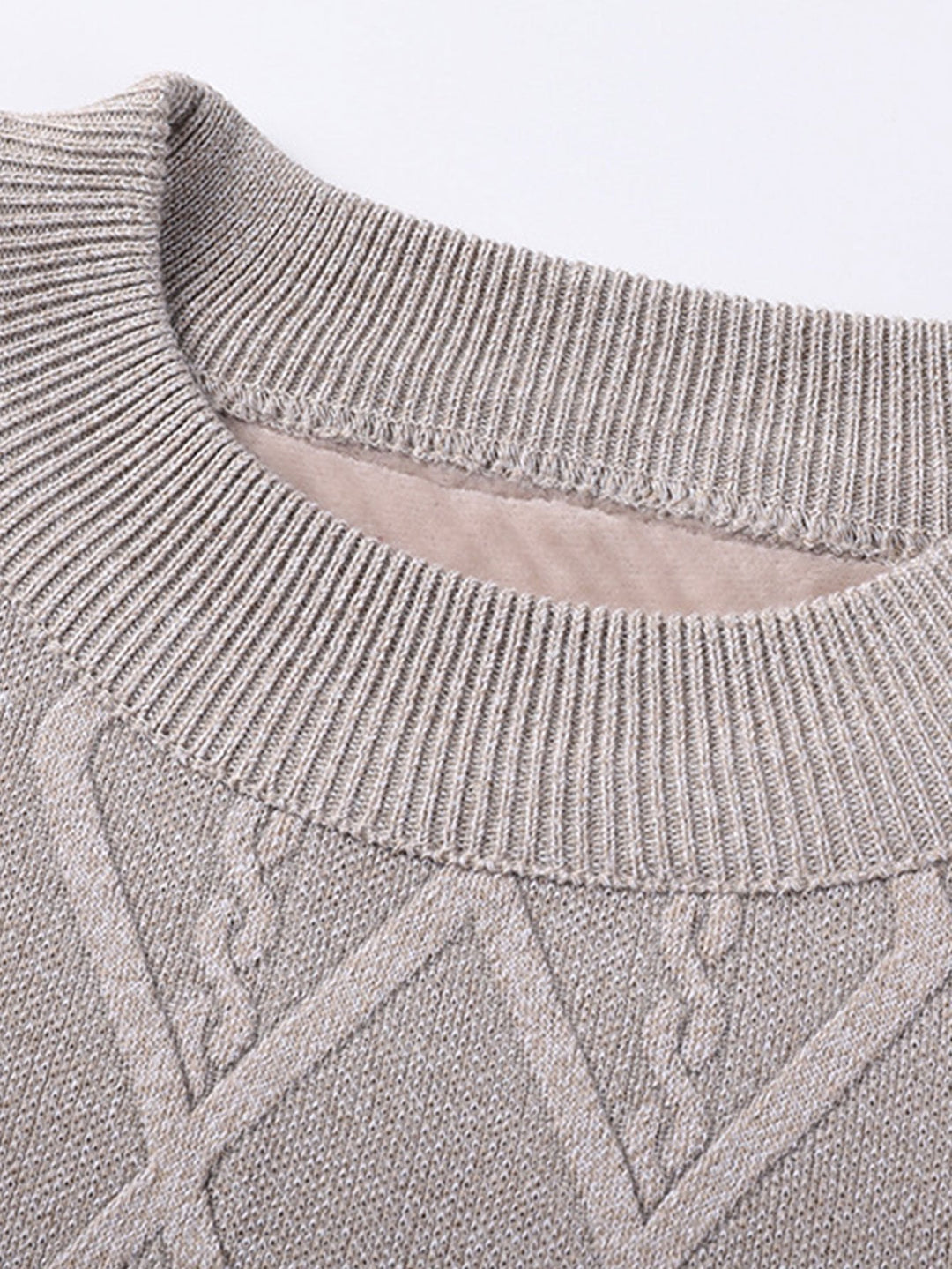Douwe | Jacquardtrui met geometrisch patroon