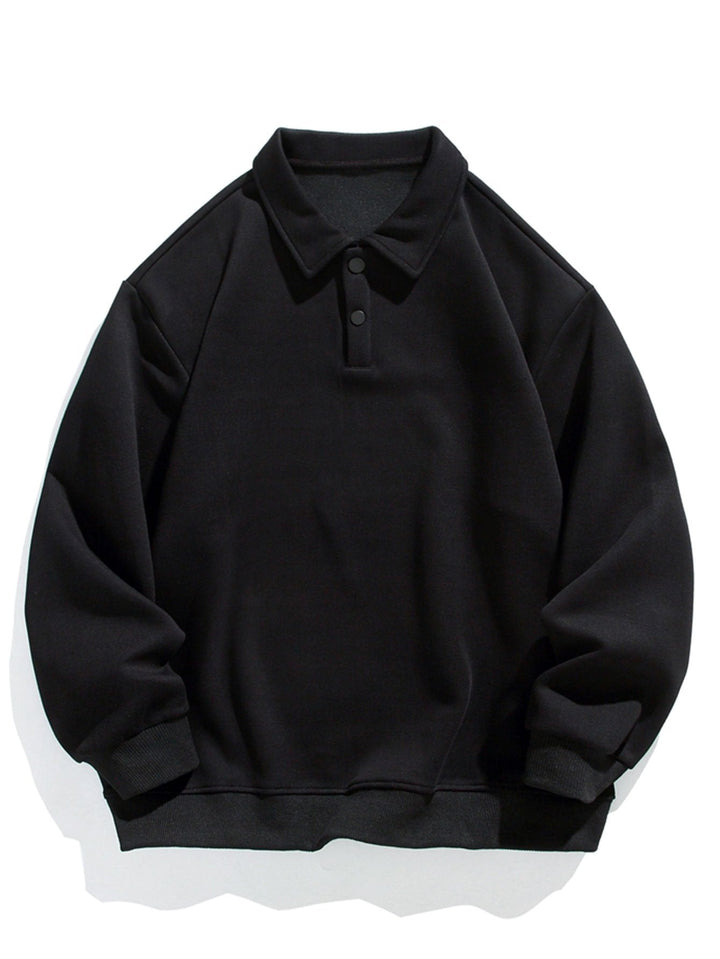 Kees | Basic polosweater met relaxte pasvorm