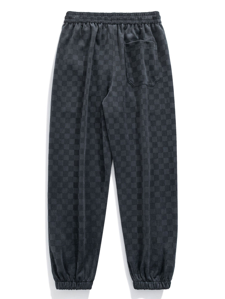Oscar | Joggingbroek met Ruitpatroon