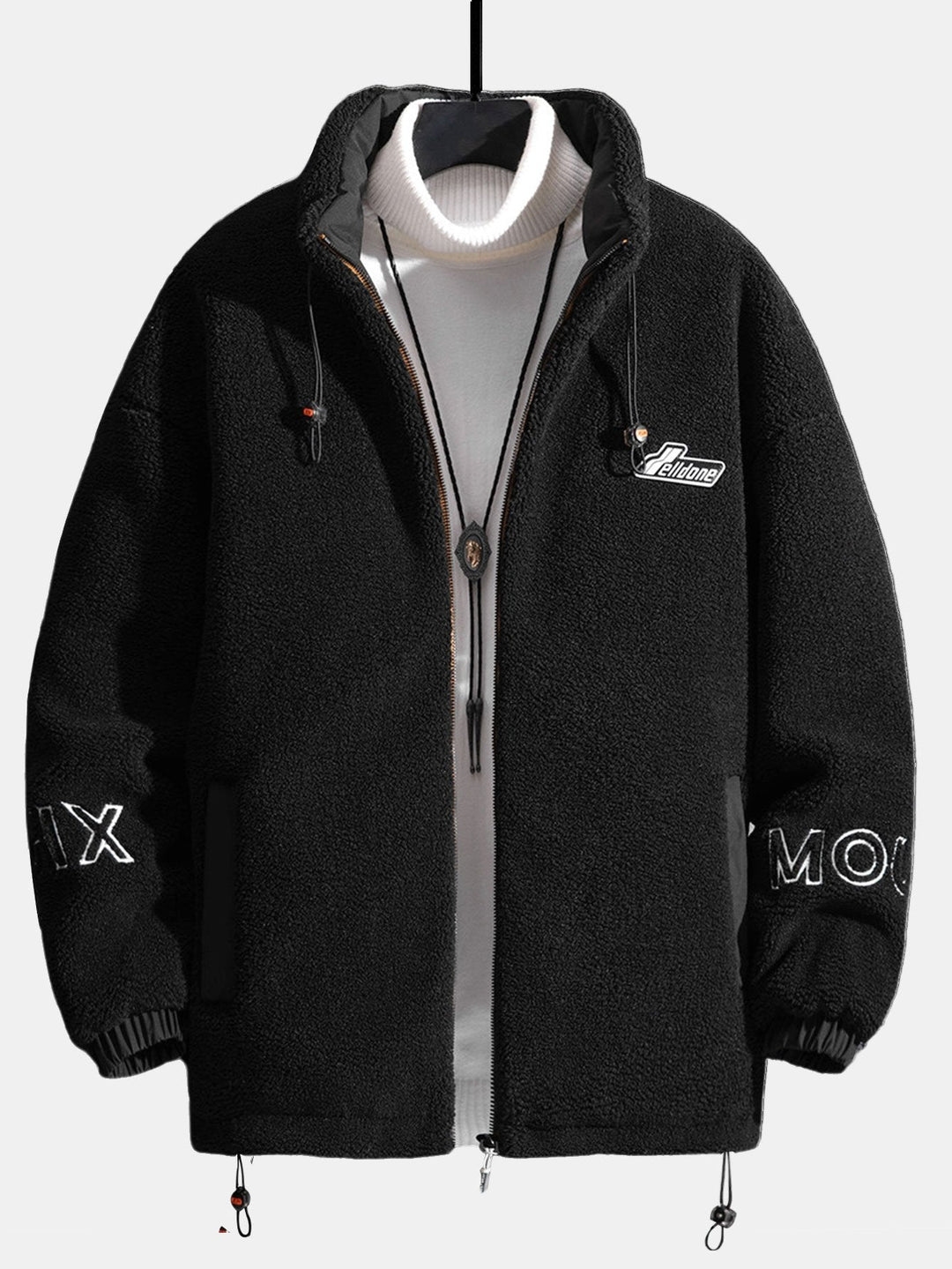 Mees | Teddyfleece jack met rits
