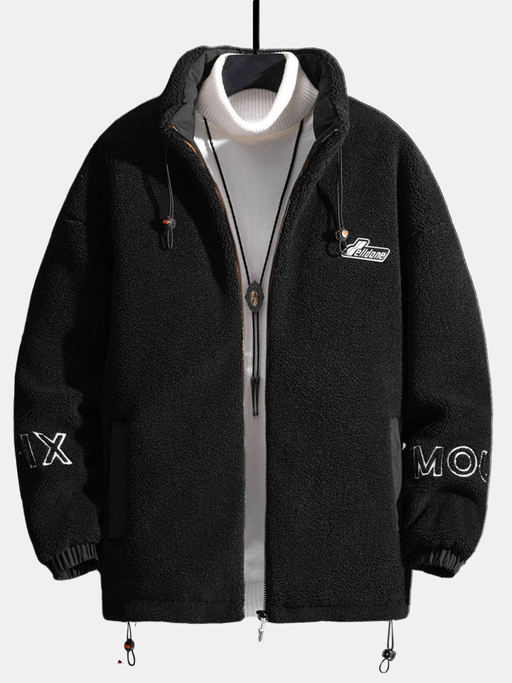 Mees | Teddyfleece jack met rits