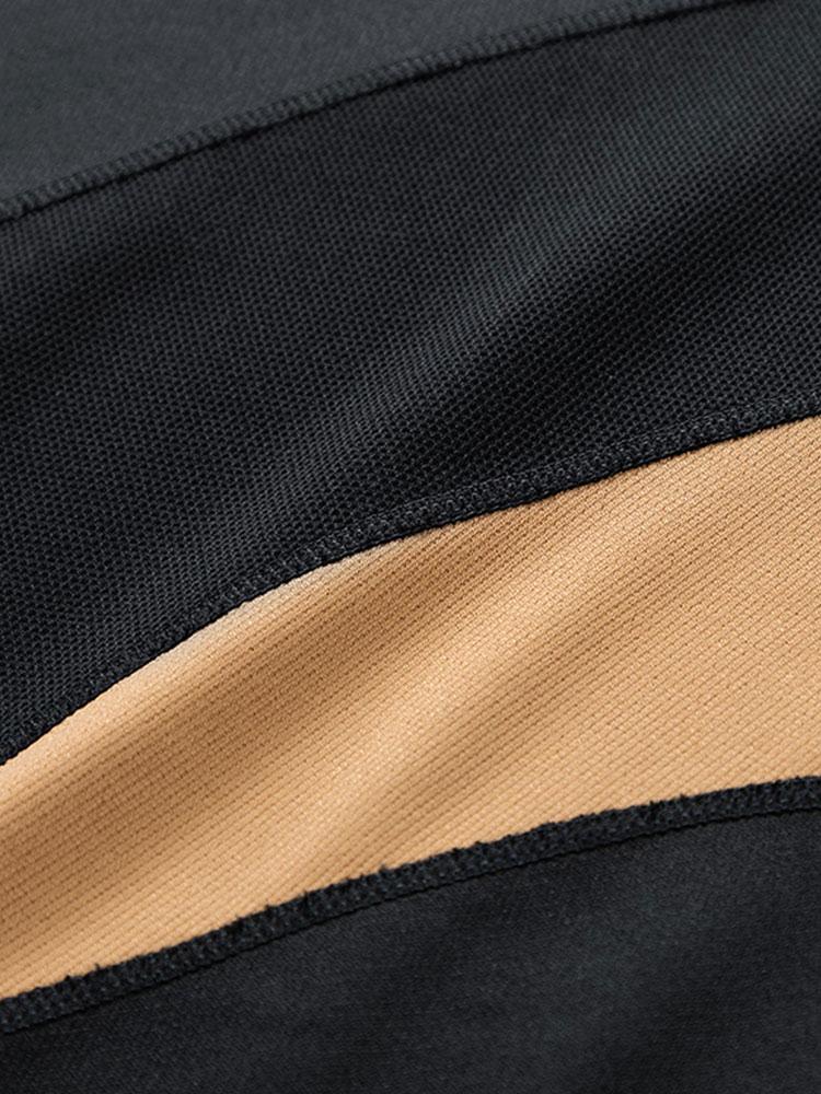 Freek | Sweater met kleurvlakken en ronde hals