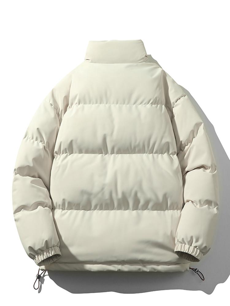 Kevin | Puffer jas met coltrechterkraag