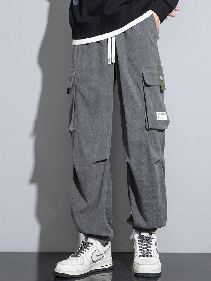 Niek | Corduroy Cargo Joggingbroek