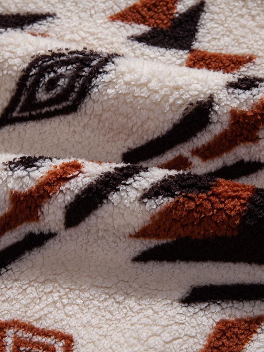 Job | Teddyhoodie met Azteekse print