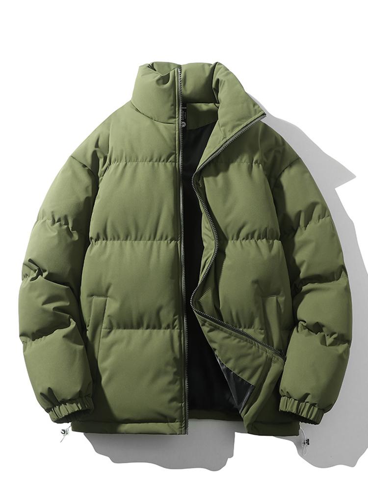 Kevin | Puffer jas met coltrechterkraag