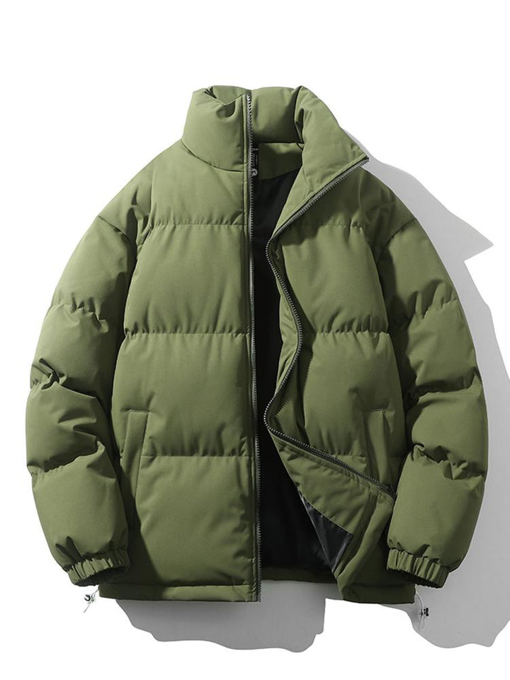 Kevin | Puffer jas met coltrechterkraag