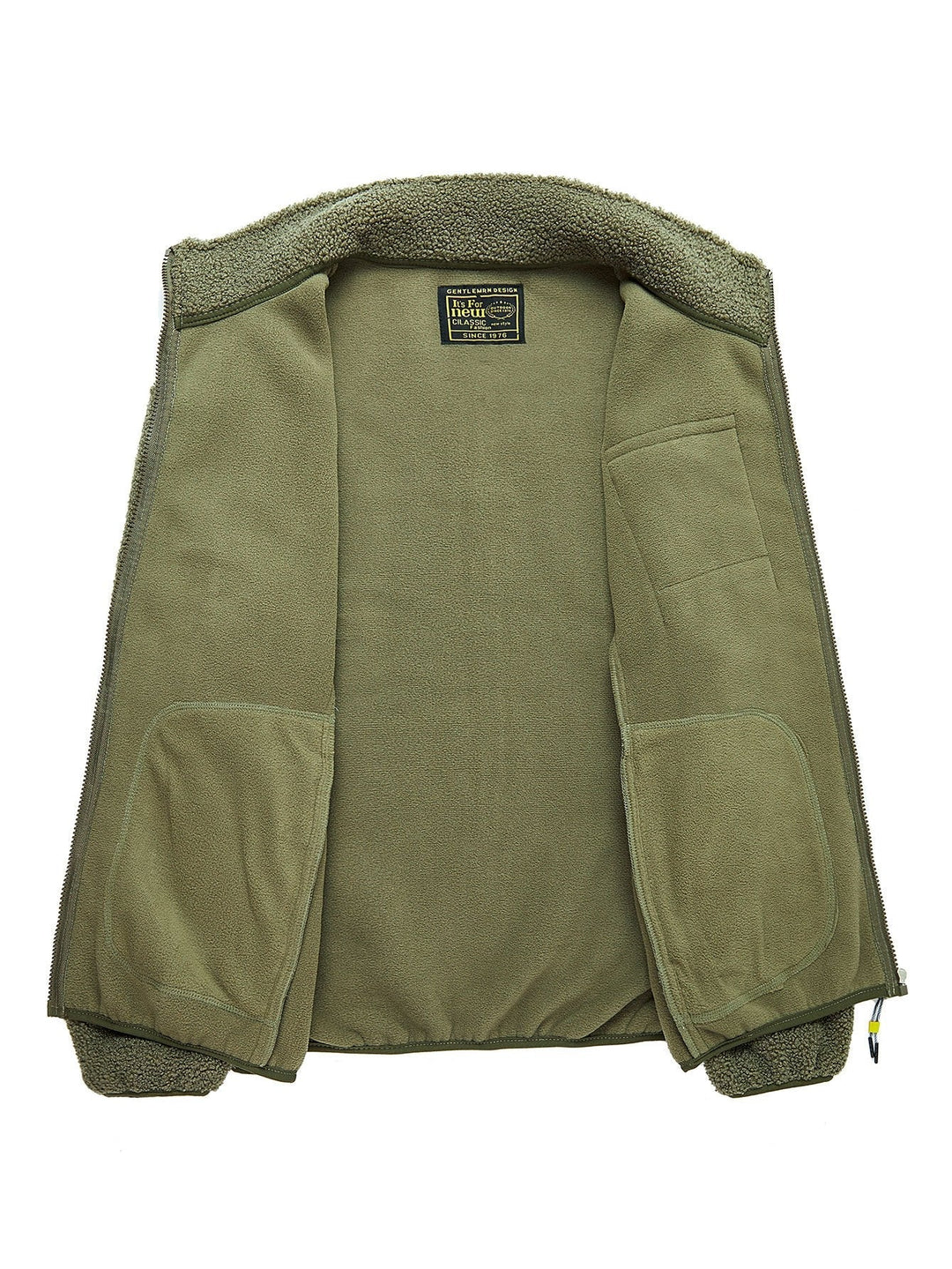 Teun | Teddyfleece jas met rits