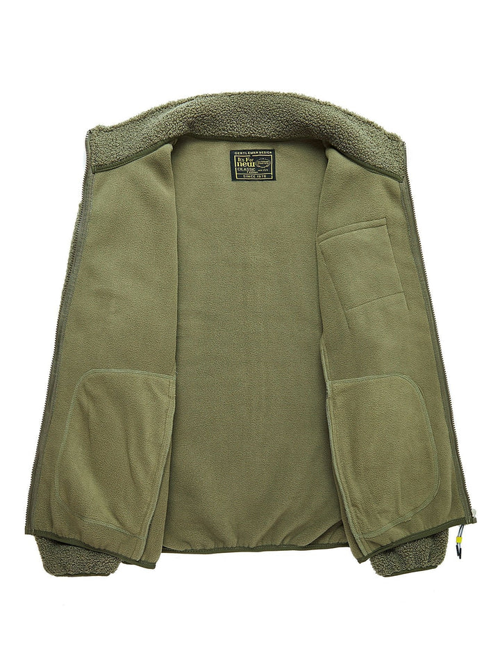 Teun | Teddyfleece jas met rits