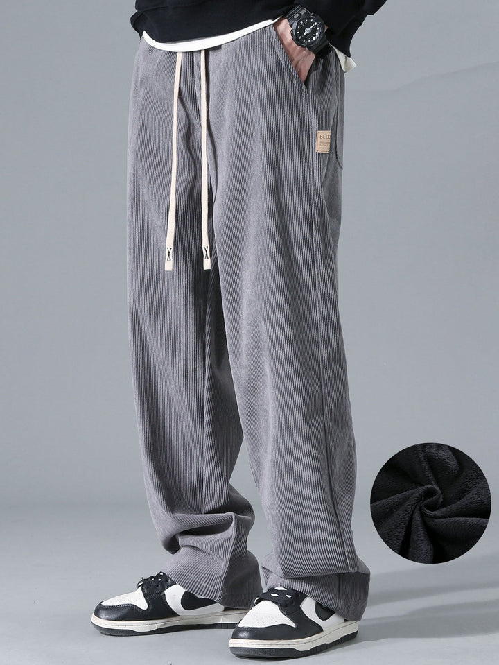 Joris | Corduroy Broek met Fleece Voering