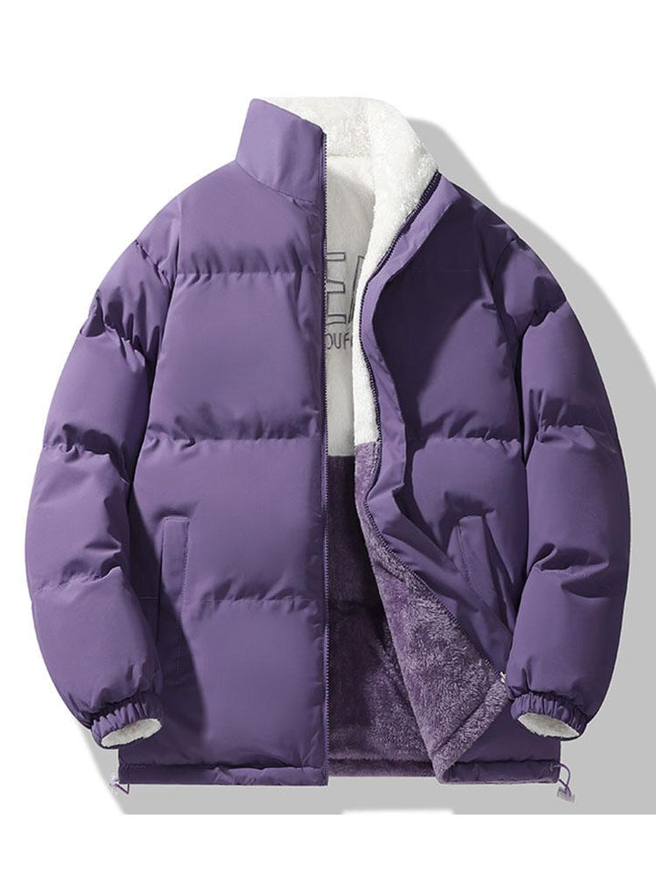 Frank | Omkeerbare teddyfleece jas