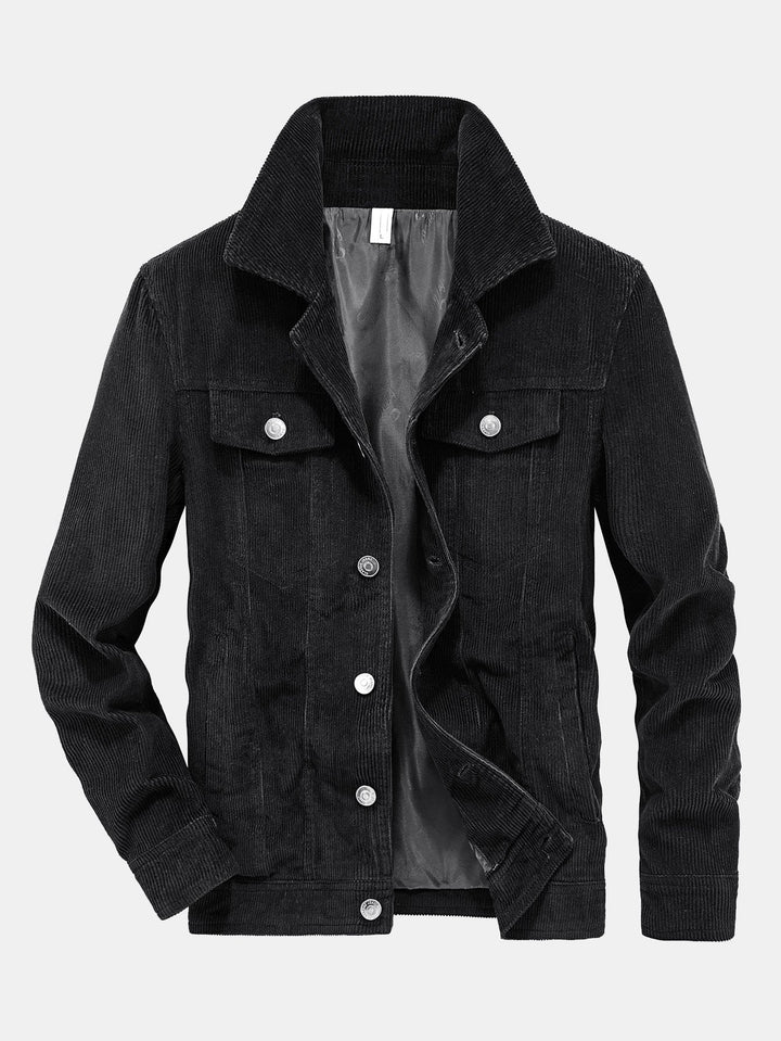 Lars | Corduroy jack van 100% katoen