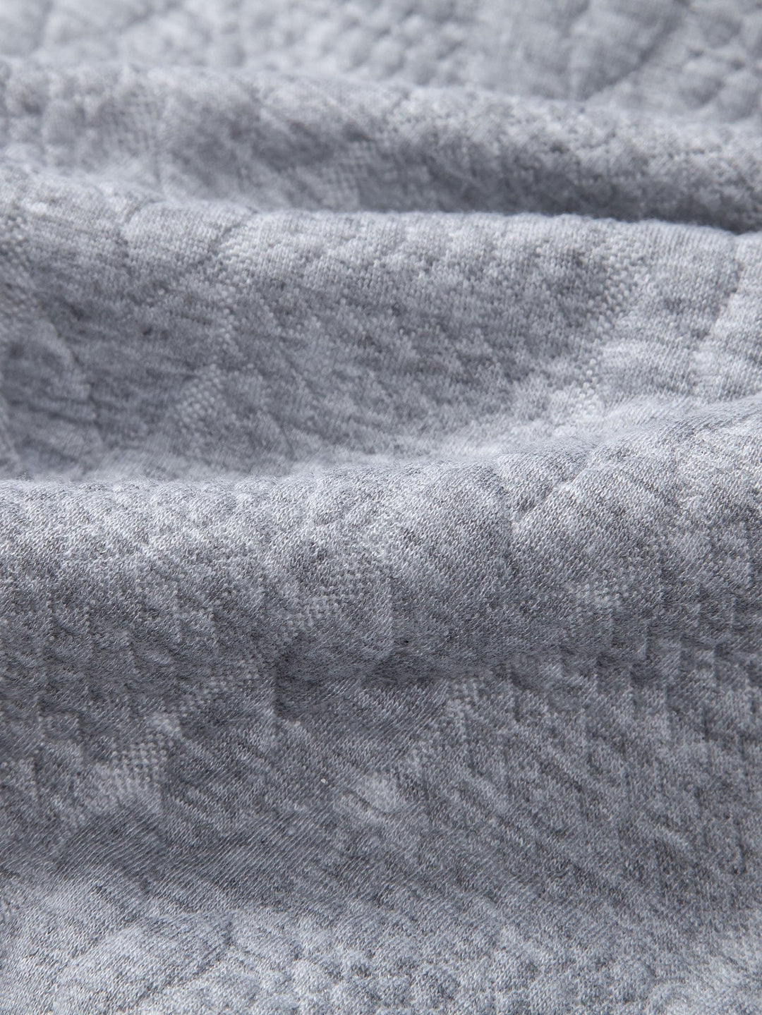 Ties | Hoodie met jacquarddessin, tarwemotief en relaxte pasvorm