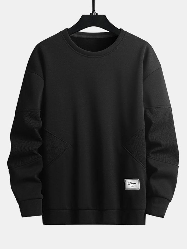 Max | Sweater met structuurmix en ronde hals