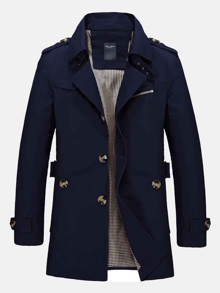Daniël | Verlengde chino coat