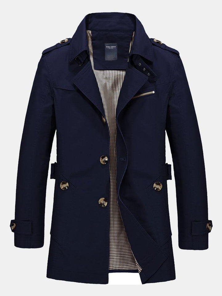 Daniël | Verlengde chino coat