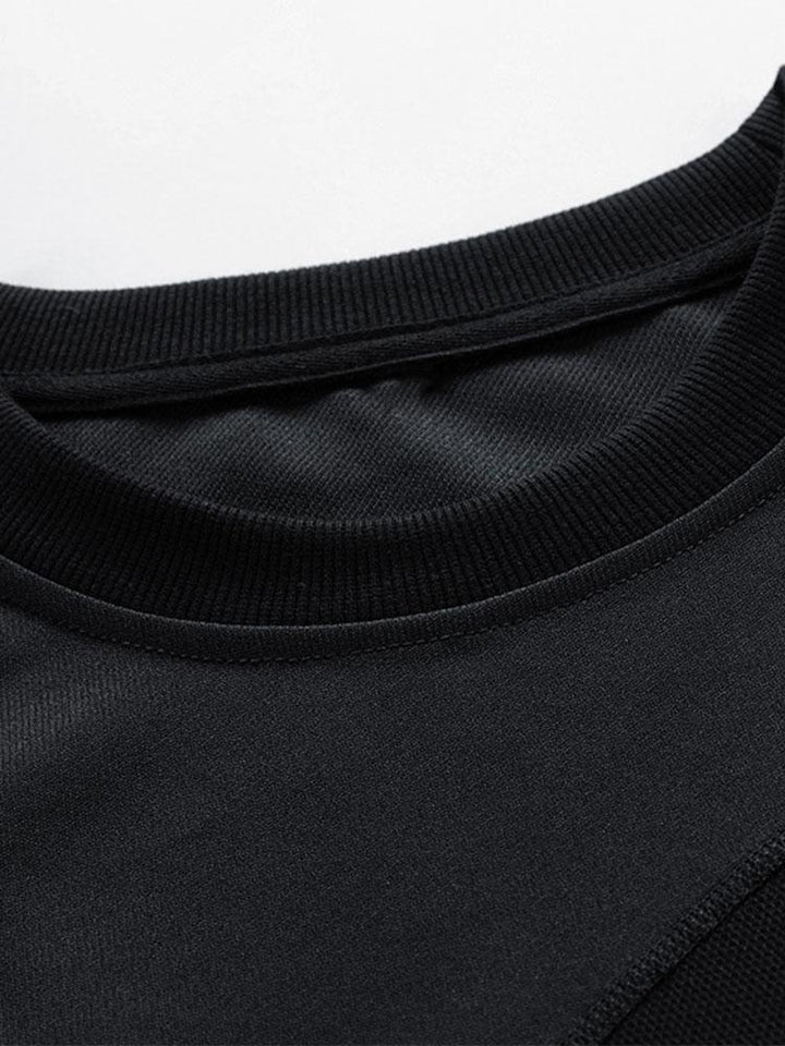 Freek | Sweater met kleurvlakken en ronde hals