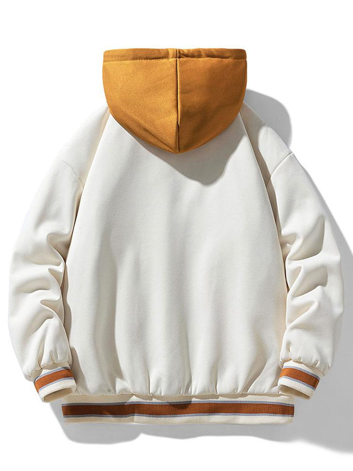 Diederik | Corduroy baseball jack met capuchon