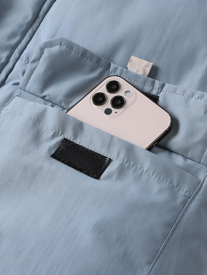 Robert | Puffer jas met camouflagevoering