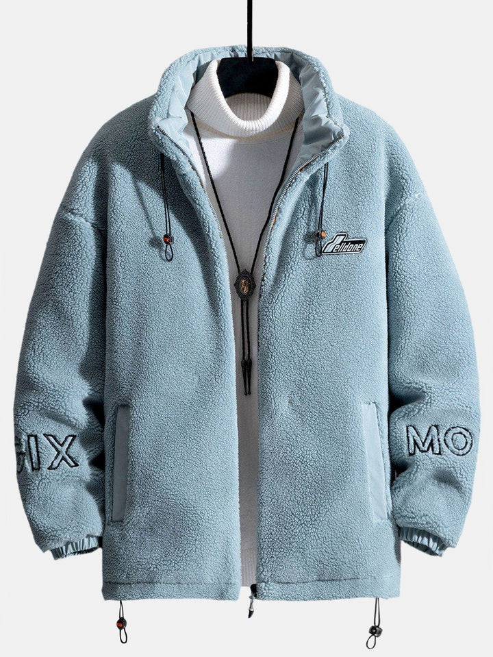 Mees | Teddyfleece jack met rits