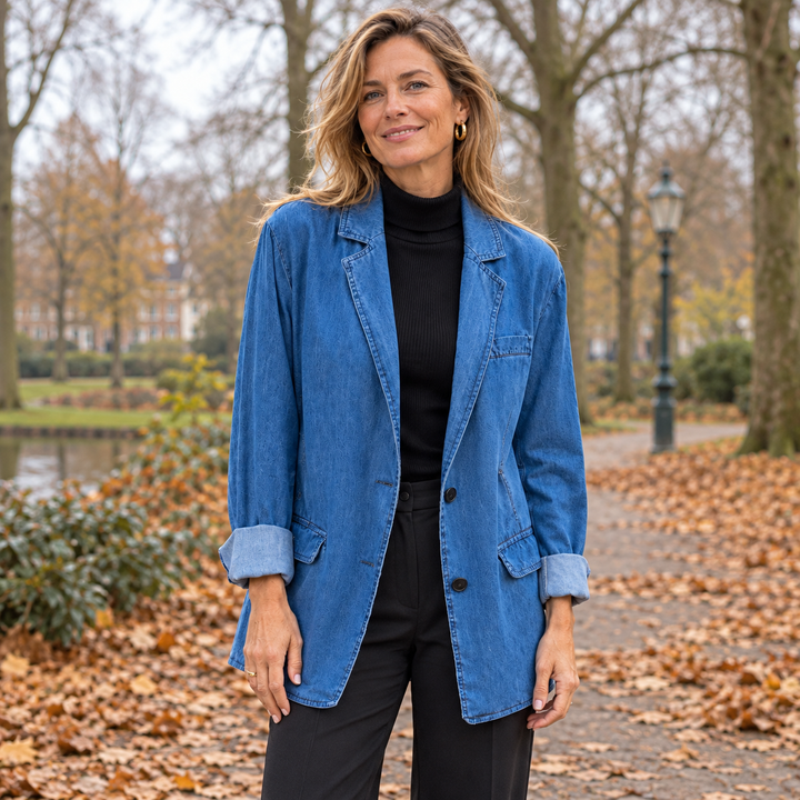 Karin | Spijkerjasje met blazerlook