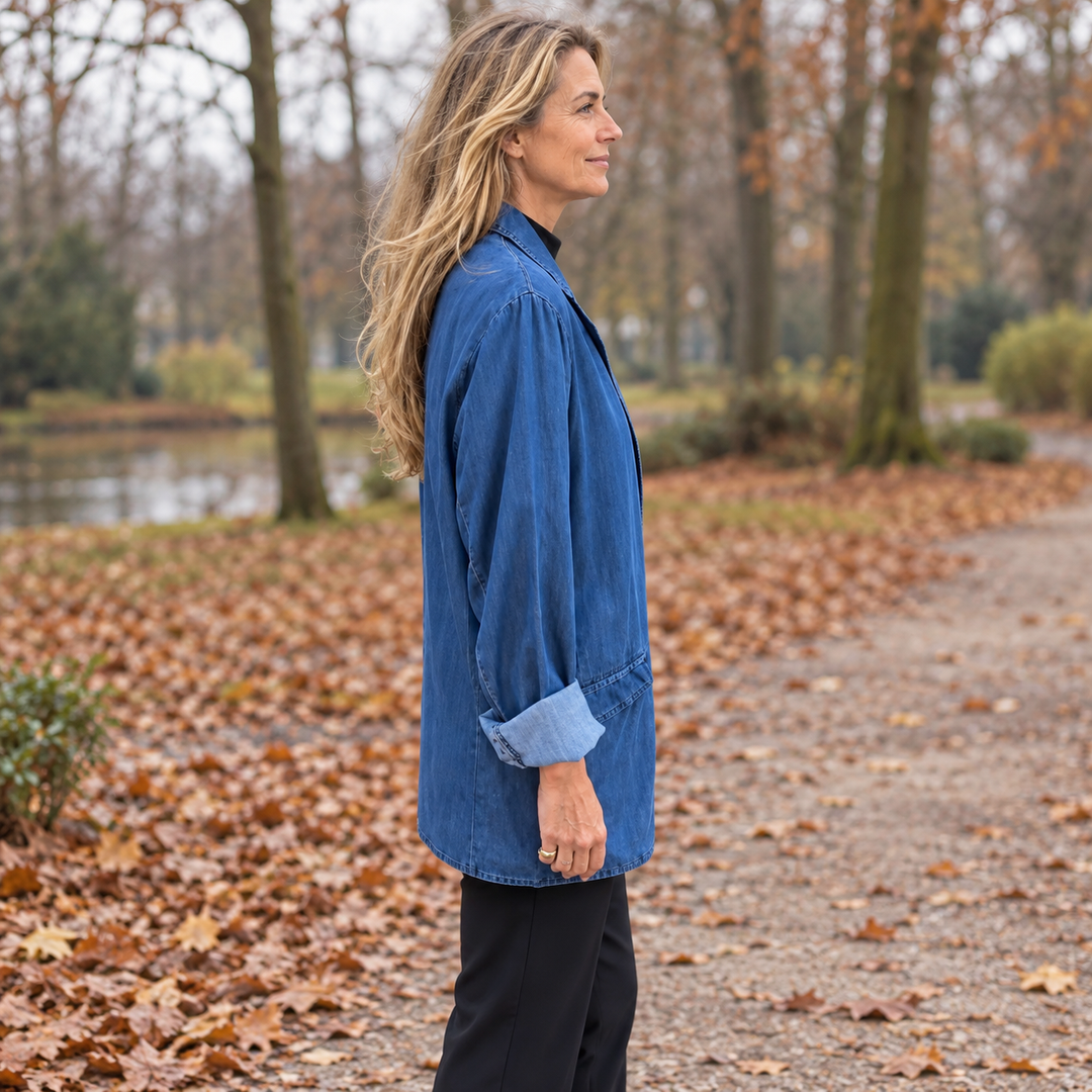 Karin | Spijkerjasje met blazerlook