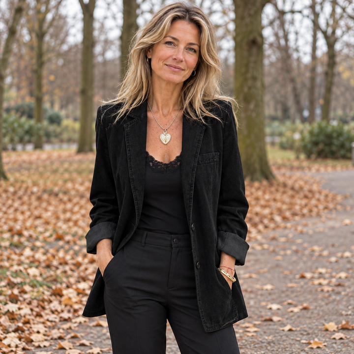 Karin | Spijkerjasje met blazerlook