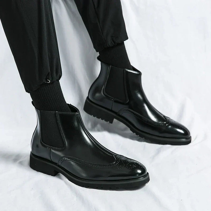 Lammert | Zwarte chelseaboots