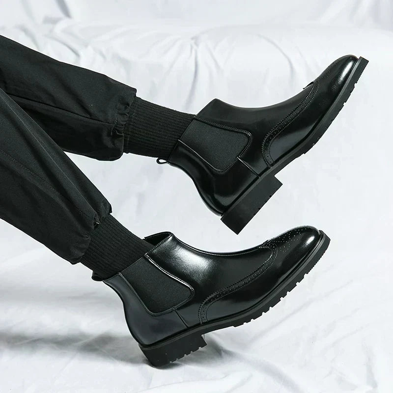 Lammert | Zwarte chelseaboots