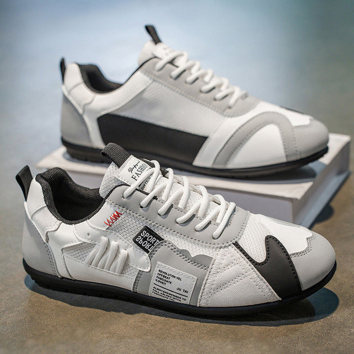 Lennard | Retro sneakers met kleurvlakken