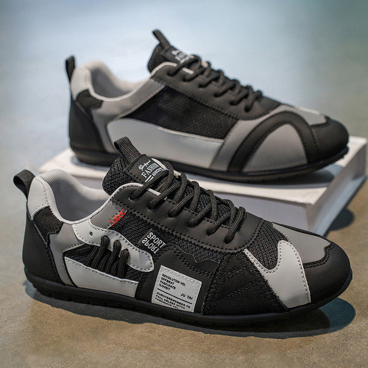 Lennard | Retro sneakers met kleurvlakken