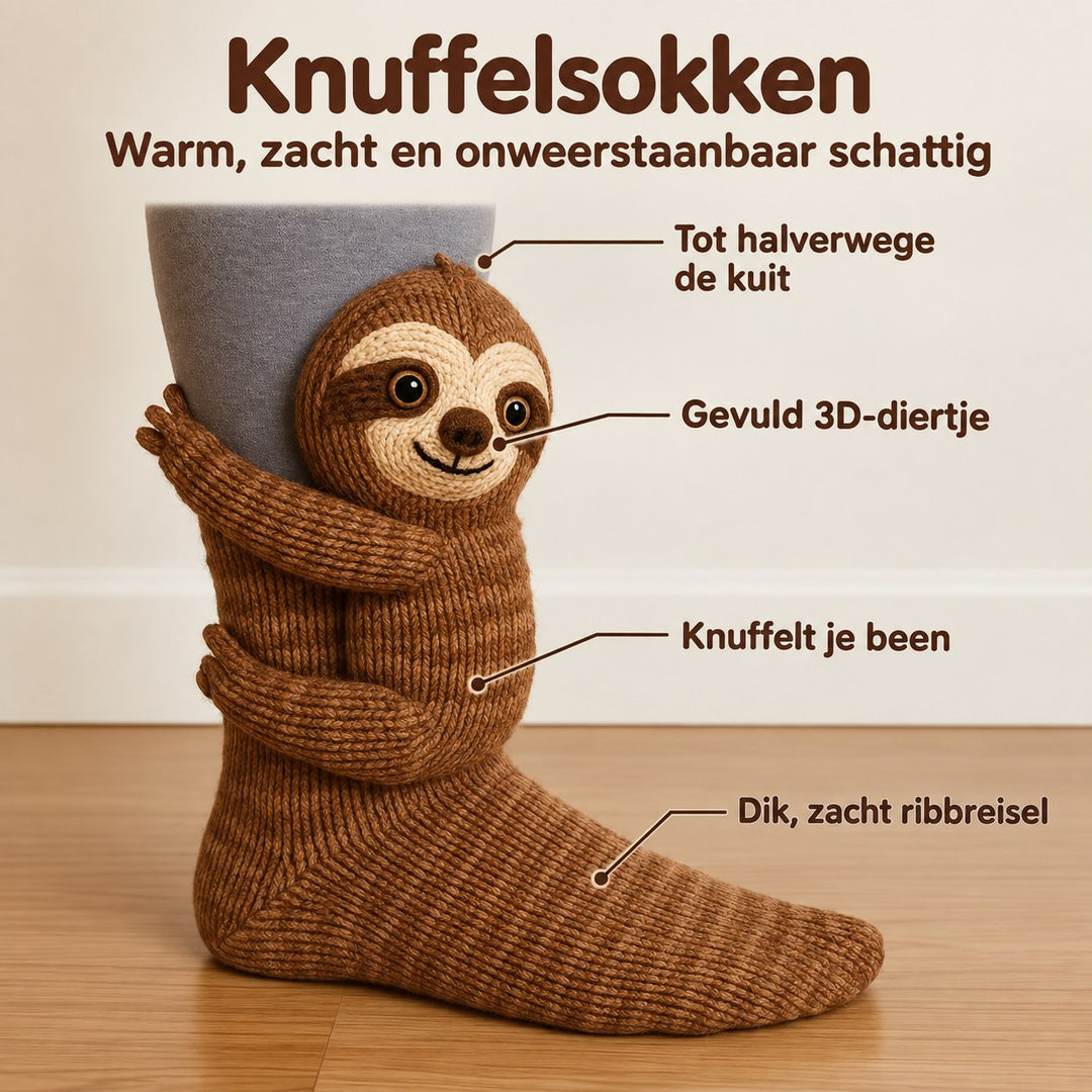 Lotte | Knuffelsokken Luiaard – Voordelen
