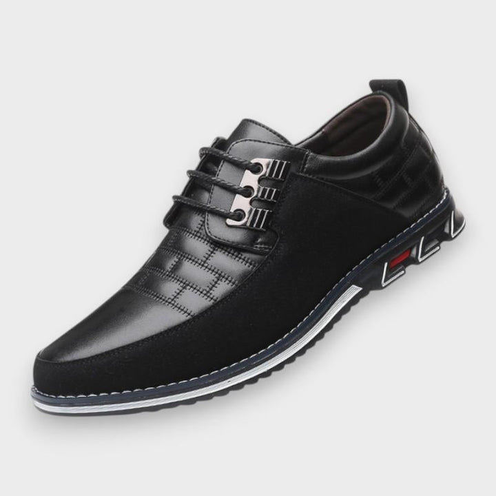 Maikel | Zwarte smart-casual schoenen