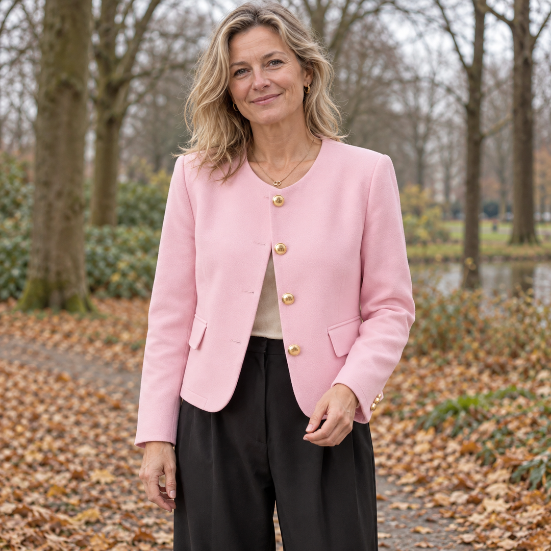 Mirthe | Jasje met gouden knopen