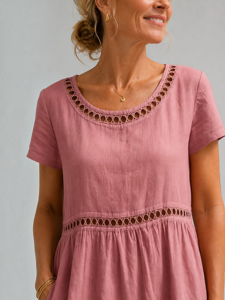 Gerry | Zomerjurk in Oudroze met Linnenlook