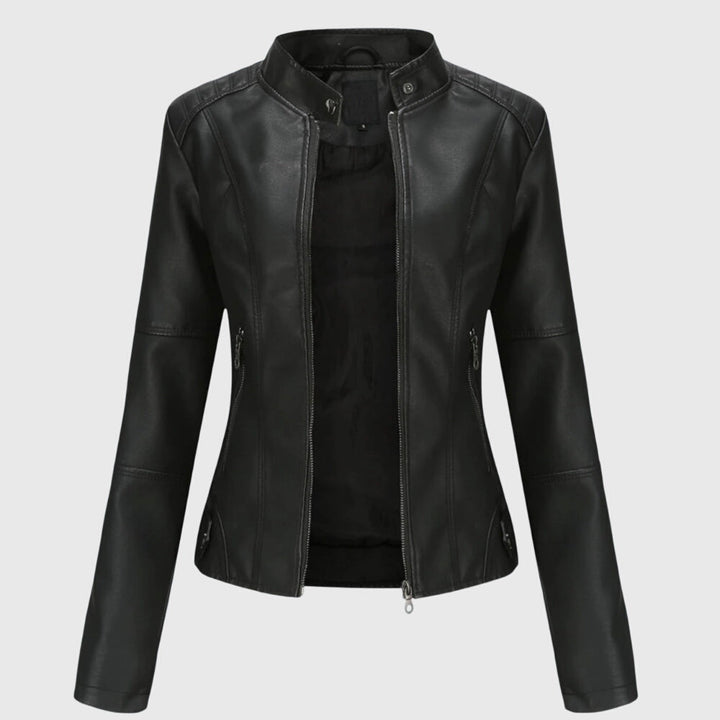 Noortje | Elegante leren damesjas