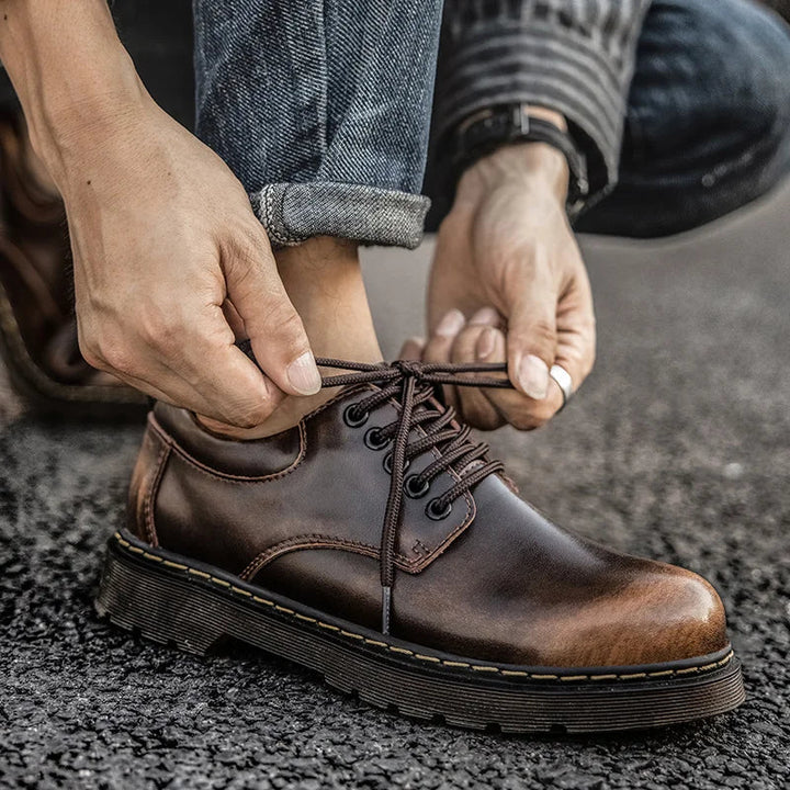 Pauwel | Bruine derbyschoenen