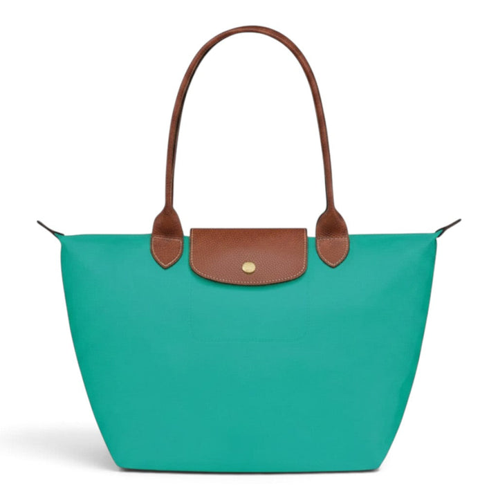 Roosje | Grote opvouwbare shopper in turquoise