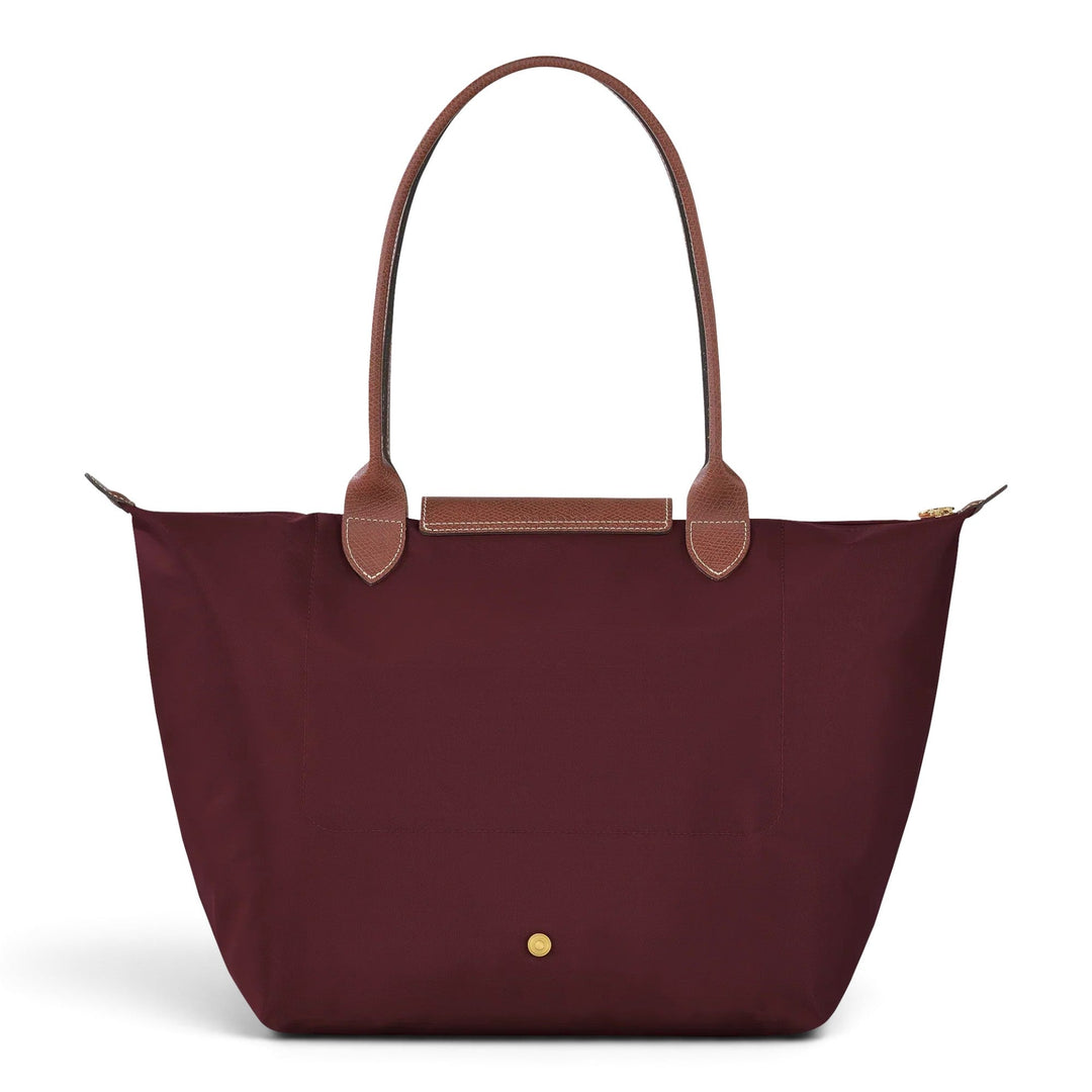 Sanne | Grote opvouwbare shopper in bordeauxrood