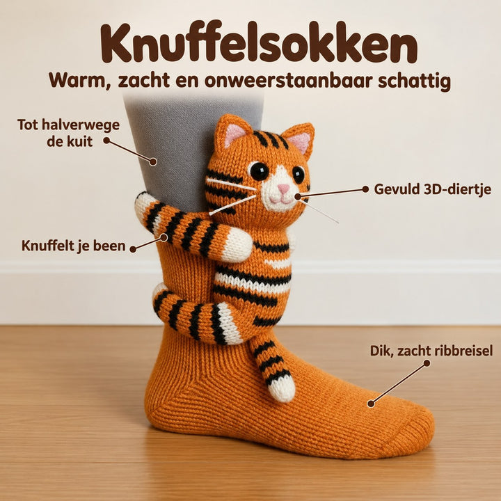 Sanne | Knuffelsokken Rode Kat – Voordelen