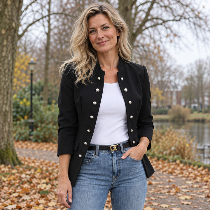 Wendela | Blazer met klassieke knoopsluiting