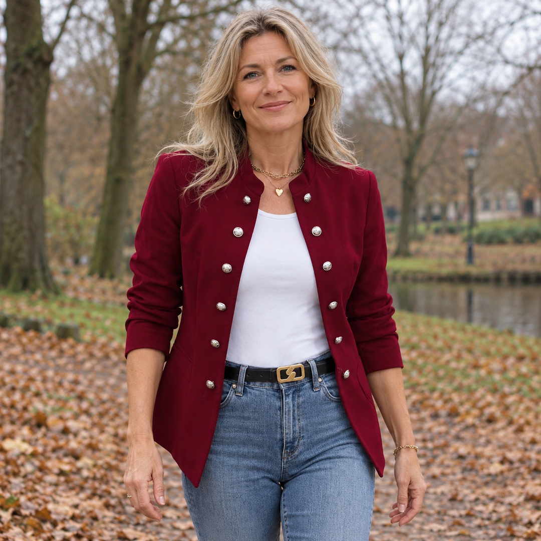 Wendela | Blazer met klassieke knoopsluiting