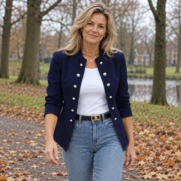 Wendela | Blazer met klassieke knoopsluiting