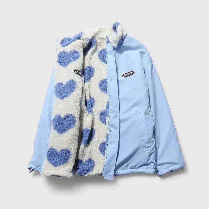 Willemijn | Elegante jas in zwart, blauw of roze